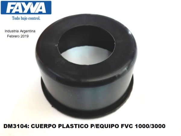 CUERPO PLASTICO P/EQUIPO FVC 1000/3000