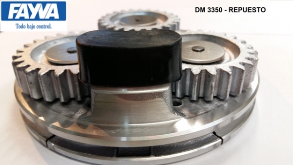 PLATO FVC 3000 CON 3 ENGRANAJES P/REPUESTO - Imagen 2