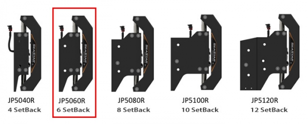 Seastar Jackplate - JP4060R - Imagen 2