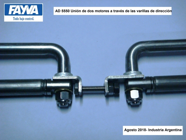 ADAPTADOR PARA DOS MOTORES