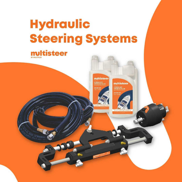SISTEMA DE DIRECCIÓN HIDRÁULICA PARA FUERA DE BORDA MULTISTEER - GLYDUS